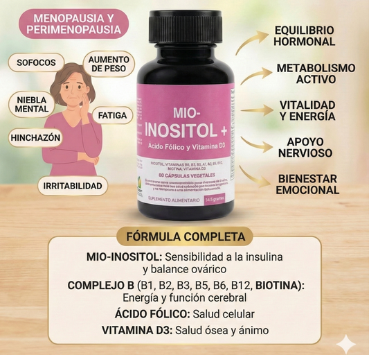 MIO-BALANCE 40+ Soporte Metabólico y Hormonal