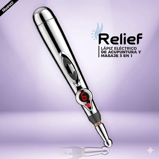 Relief™ Adiós al Dolor Sin Pastillas, Lápiz Acupuntura Portátil.