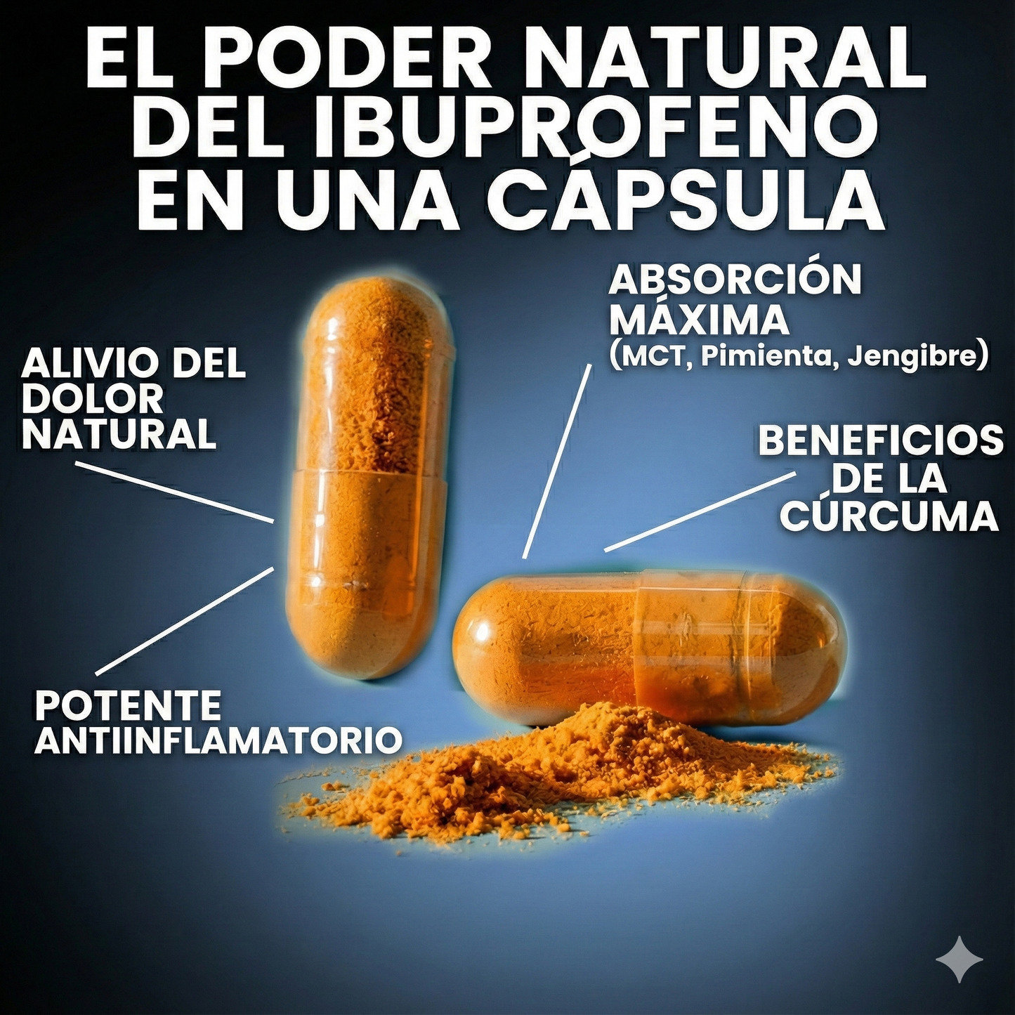 Turmeric Curcumine® de Microingredients® Termina con el Dolor Crónico de Manera Natural.